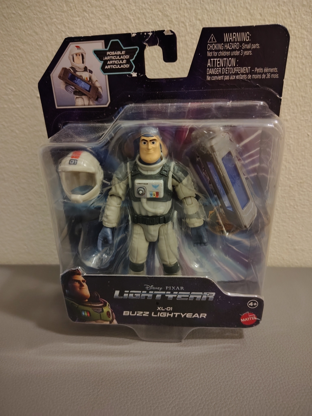 Disney Pixar XL-15 & Buzz Lightyear Buzz Lightyear Action Figure NWT